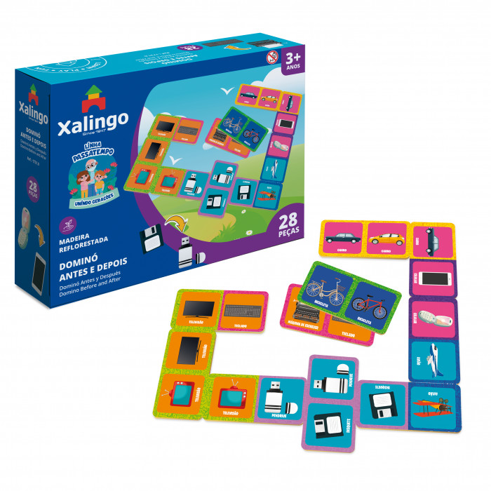 DOMINO XALINGO PASSA TEMPO ANTES E DEPOIS 17310