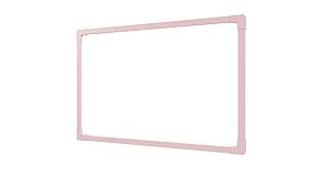 QUADRO BRANCO STALO 60X40 SOFT ROSA 4083