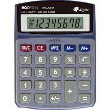 CALCULADORA HOOPSON 8DIG PS-3611