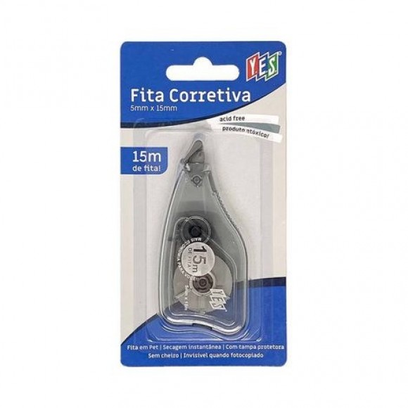 FITA CORRETIVA YES 5MMX15M HS515B
