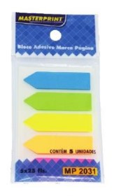 MARCADOR DE PAGINA MASTERPRINT SETA MP2031