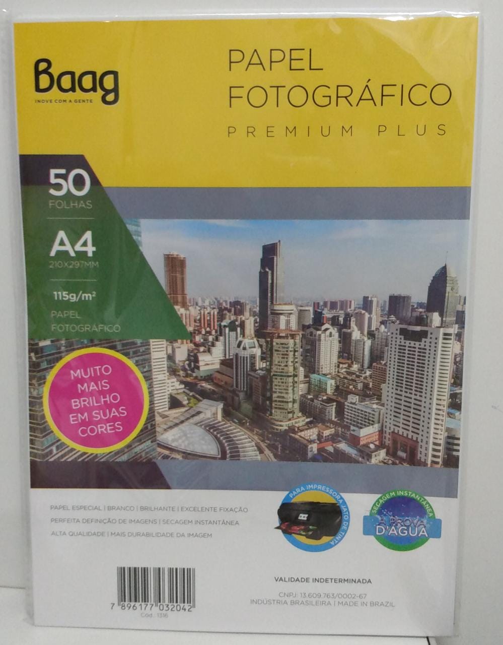 PAPEL FOTO BAHIA A4 115G 50F 