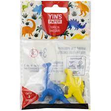 BORRACHA YINS PAPER DINOS BL C/2 YP7286