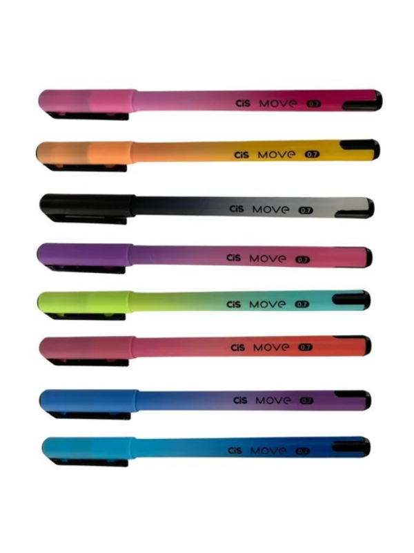 CANETA CIS MOVE 0.7 SORTIDA