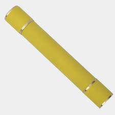 TUBO DE DIPLOMA, CAMURCA, 30CM AMARELO