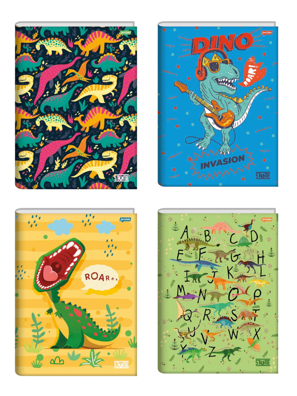 CADERNO JANDAIA 80F BROCHURA CAPA DURA STONE 68867