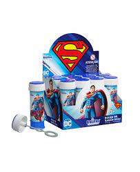 BOLHA DE SABAO C/JOGO SUPERMAN 60ML