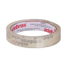 FITA ADELBRAS 18X50 QUALITAPE TRANSPARENTE