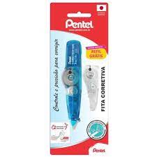 FITA CORRETIVA PENTEL C/REFIL AZUL 5MMX6M