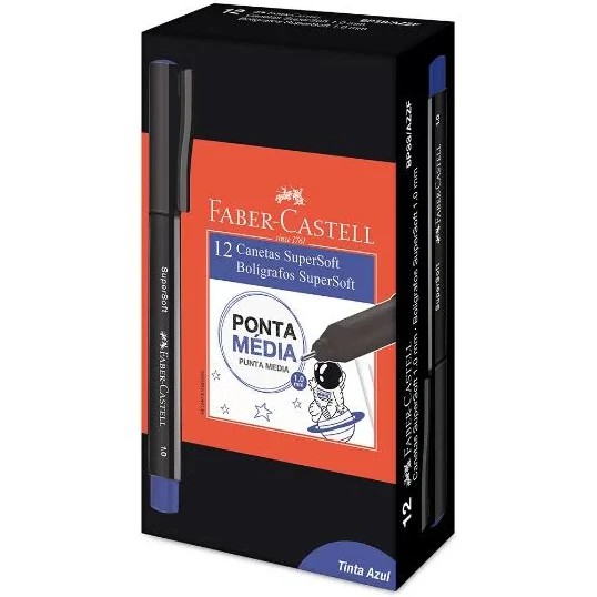 CANETA FABER CASTELL EXTREME 1.0 SM/XTRT10 PRETO