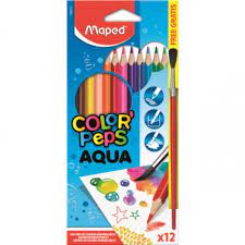 LAPIS DE COR MAPED COLOR PEPS AQUARELAVEL C/12