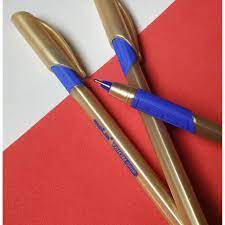 CANETA MOLIN 1.0 TRION GOLD AZUL 1246