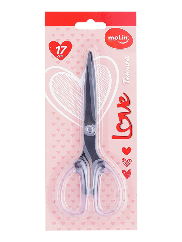 TESOURA MOLIN BLACK TITTANIUM 23178