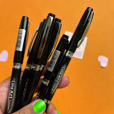 CANETA MOLIN 0.4 LINE ART PRETA 5121