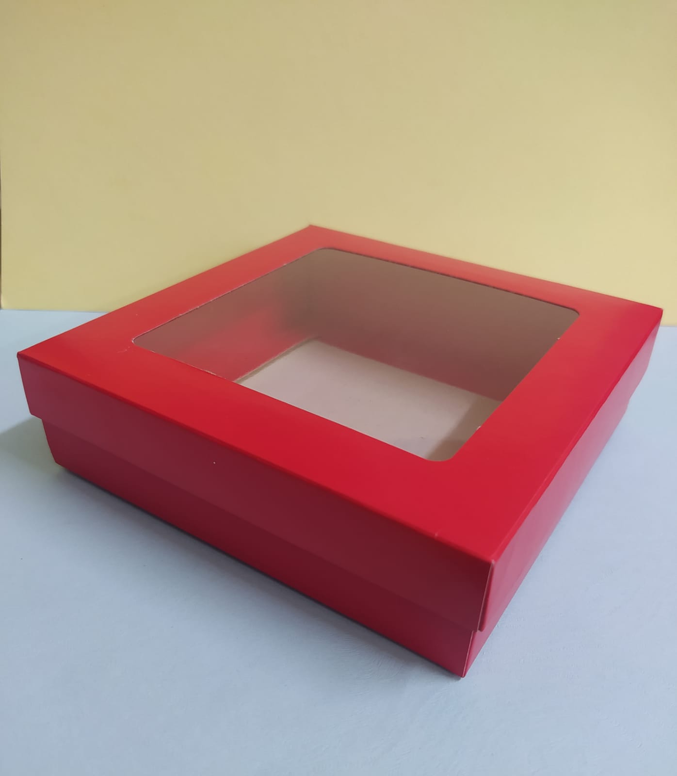 CAIXA URIARTE 14X14X4 DUPLEX PP LISA C/VISOR 4540