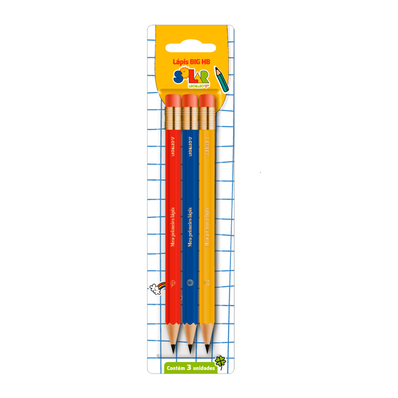 LAPIS LEO&LEO BIG BLISTER C/3