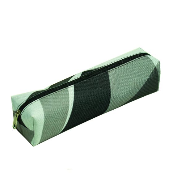 ESTOJO ESCOLAR DAC M ABSTRATO CINZA