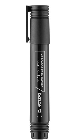 MARCADOR PERMANENTE BAZZE PRETO 