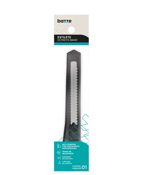 ESTILETE BAZZE ESTREITO BLISTER SORTIDO B4001