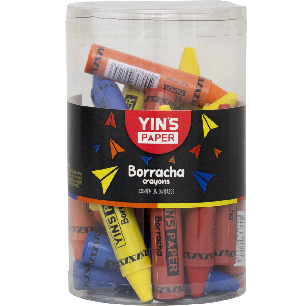 BORRACHA YINS PAPER CRAYONS SORTIDA