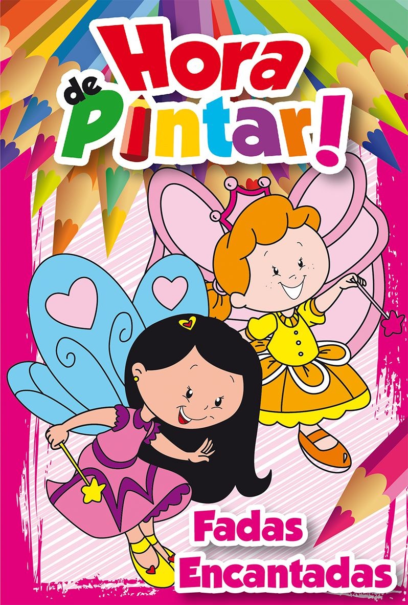 LIVRO BICHO ESPERTO HORA DE PINTAR FADAS