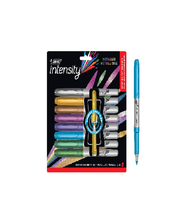 MARCADOR PERMANENTE BIC INTENSITY SORTIDO