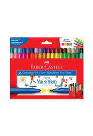 CANETA FABER CASTELL HIDROCOR C/36 VAI E VEM