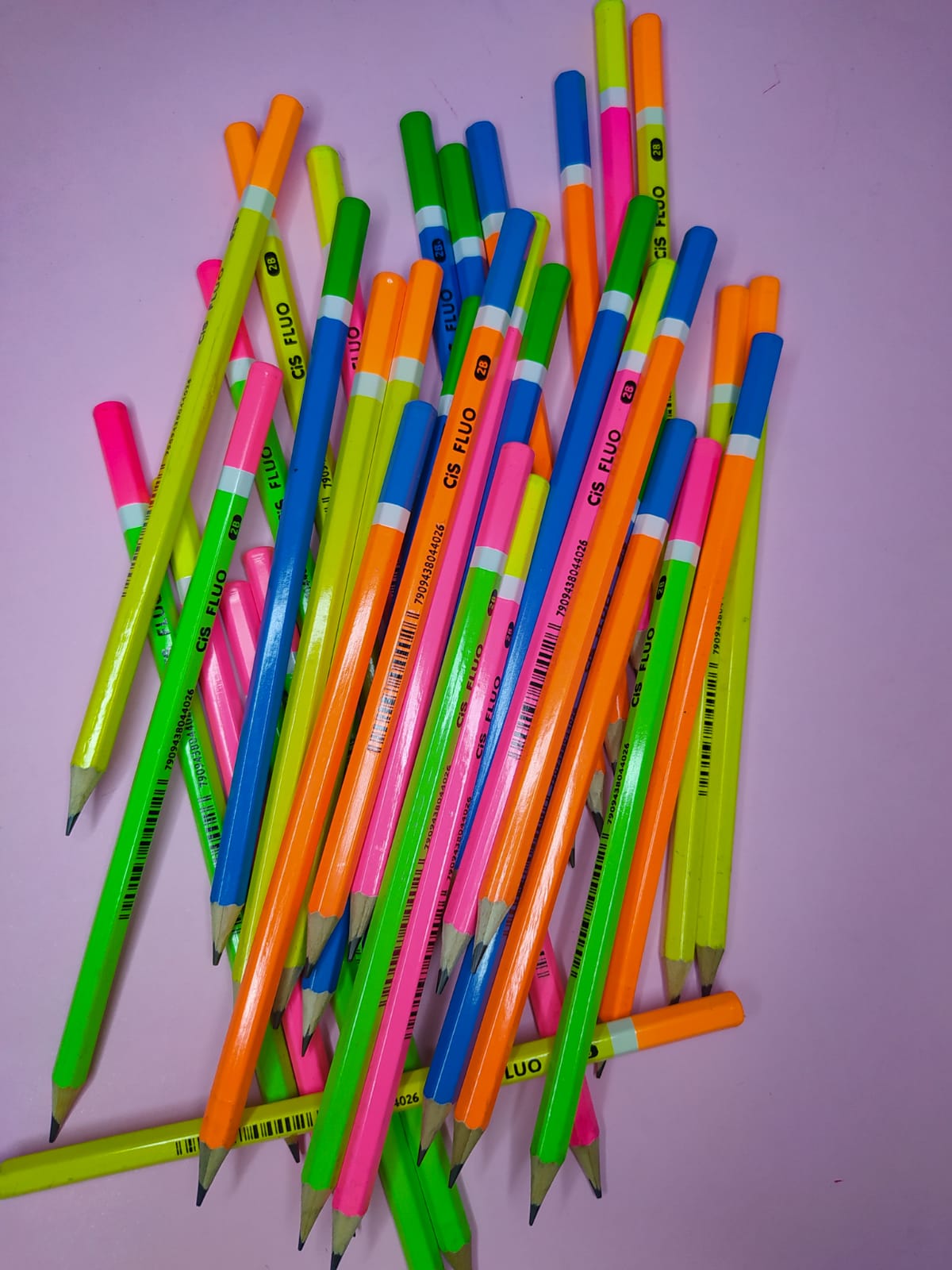 LAPIS CIS PRETO 2B FLUO 