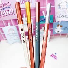 LAPIS CIS PRETO 2B ROSE GOLD SORTIDO