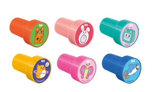 CARIMBO TRIS ANIMALUCOS SORTIDO