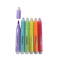 CANETA LEO&LEO HIDROCOR C/6 CORES FORMATO LAPIS