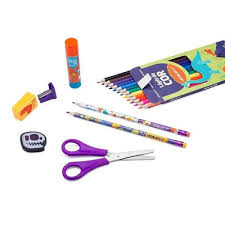 KIT DINO LEO&LEO LAPIS DE COR, L¿PIS HB, COLA, TESOURA, APONTADOR E BORRACHA 71617