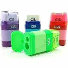 APONTADOR CIS 480 2 FUROS C/BORRACHA SORTIDO