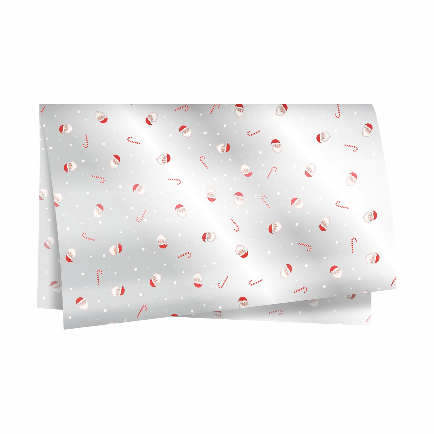 POLI ALBANO 49X69 C/50FL TURMA DE NATAL INCOLOR / VERMELHO