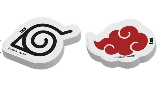 BORRACHA TRIS NARUTO SORTIDA