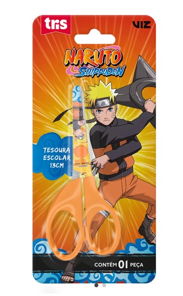 TESOURA TRIS NARUTO 13CM 610009 - SORTIDAS