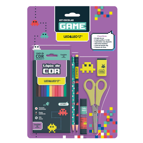 KIT LEO&LEO ESCOLAR GAME