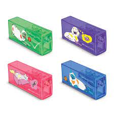 APONTADOR FABER CASTELL C/DEPOSITO PETS SORTIDO