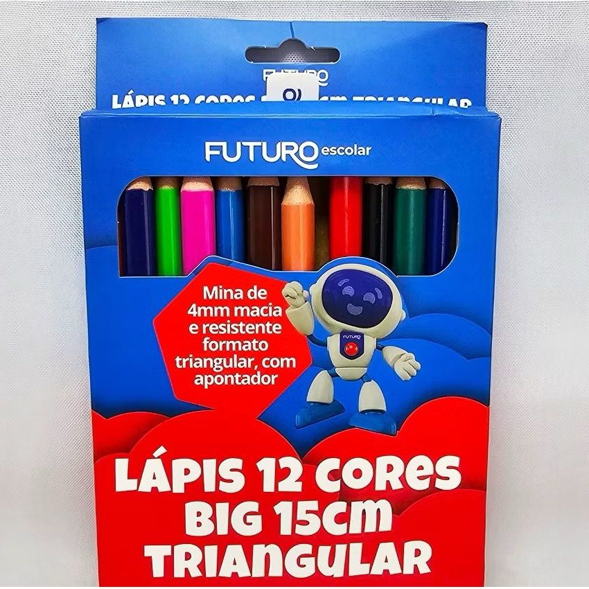 LAPIS DE COR FUTURO BIG C/12