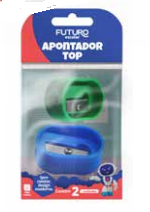 APONTADOR FUTURO SIMPLES TOP BLISTER C/2