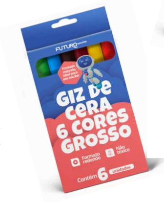 GIZ DE CERA FUTURO C/6 GROSSO 062202