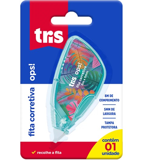FITA CORRETIVA TRIS OPS! 8MX5MM BLISTER