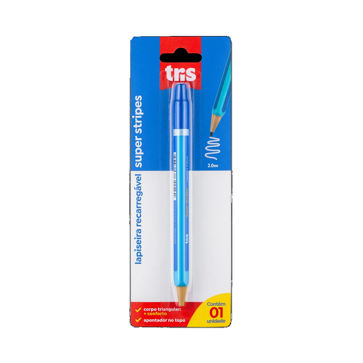 LAPISEIRA TRIS 2.0 RECARREGAVEL SUPER STRIPES