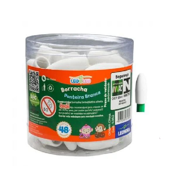 BORRACHA FUTURO PONTEIRA COM 48 UNIDADES  022207