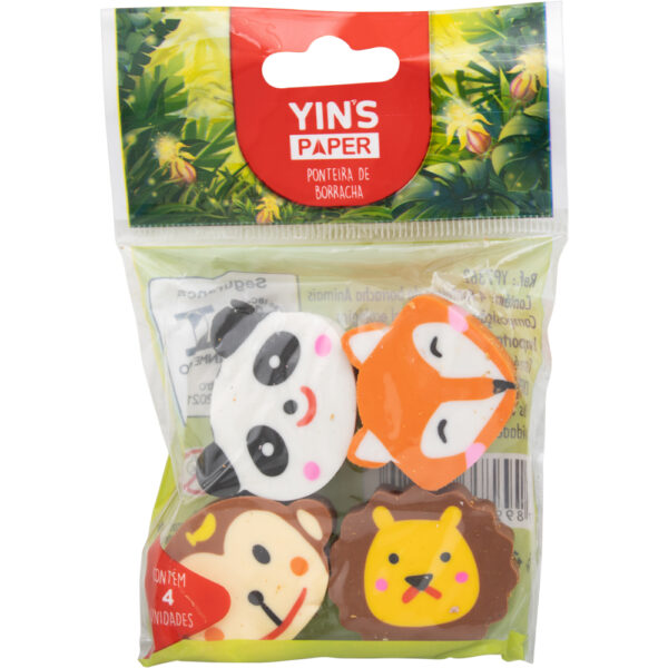 BORRACHA YINS PAPER PONTADOR ANIMAIS YP7362