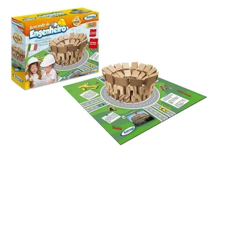 BRINCANDO DE ENGENHEIRO XALINGO COLISEU 65 PECAS