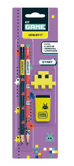 KIT LEO&LEO ESCOLAR DINO C/4 72185