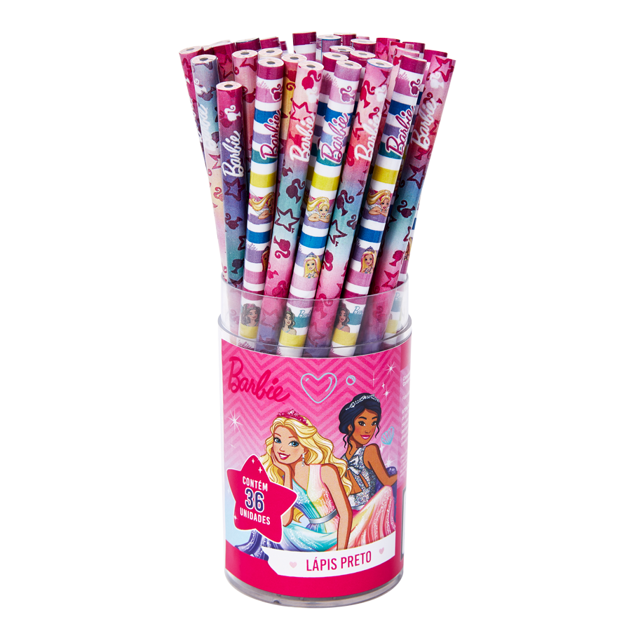 LAPIS TRIS BARBIE SORTIDO