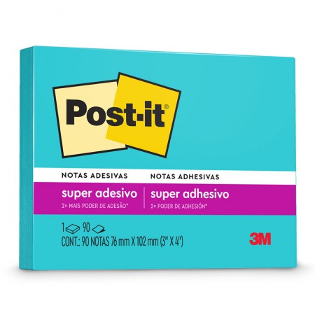 POST-IT 3M 76X102 AZUL ELECTRIC