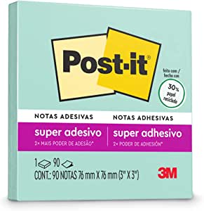 POST-IT 3M 76X102  MENTA  90F
